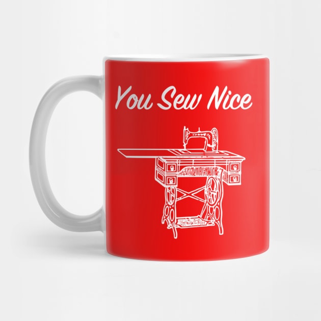 You Sew Nice Vintage Sewing Machine by jutulen